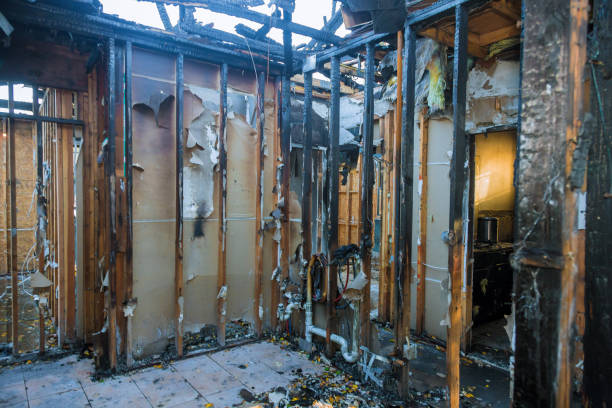 Professional Emergency Fire Cleanup technician working in Spring House, PA